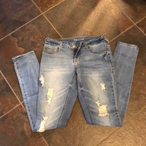 Maurice’s Distressed Skinny Jeans